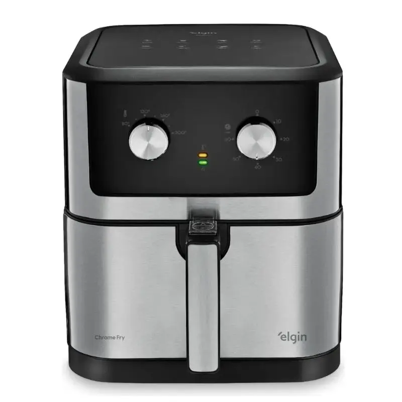 Air Fryer Elgin Chrome Fry 8L. Com um custo benefício atraente e robusta.
