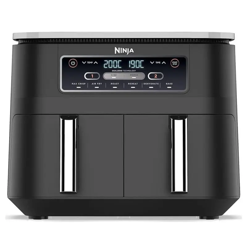 Air Fryer Ninja Foodi AF300 com tecnologia Dual Zone duas cestas