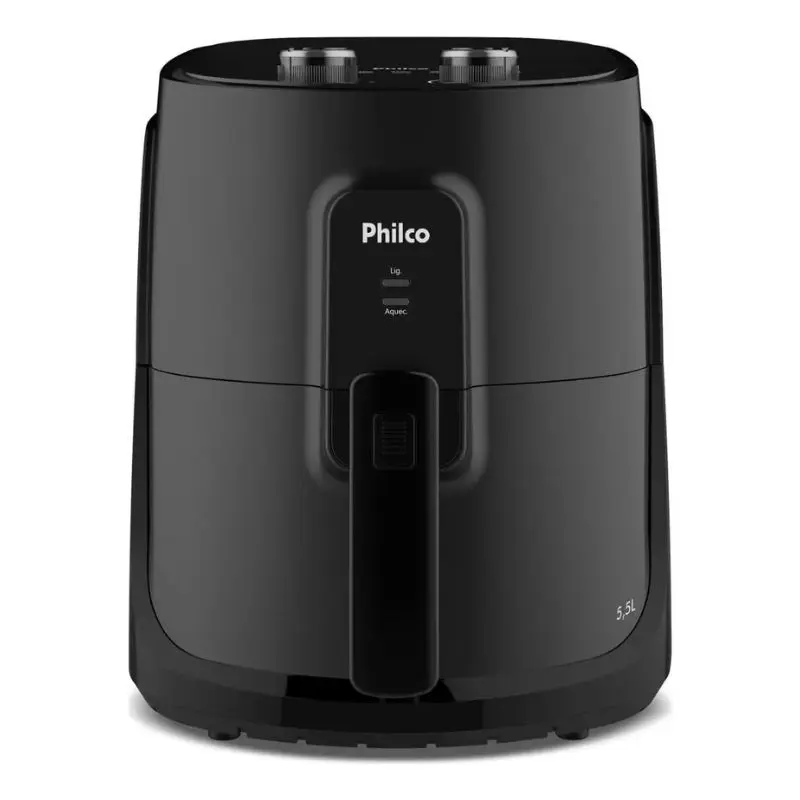 Air Fryer Philco 5 litros cesto quadrado, preta paf 55a. Qualidade em uma das mais vendidas da categoria.