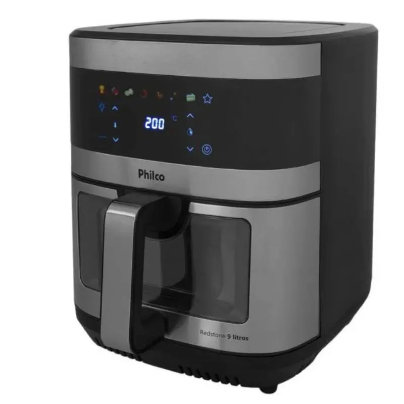 Air Fryer Philco 9 Litros digital preta