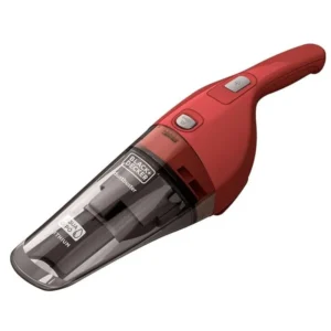 Aspirador de Pó e água Portátil Back Decker vermelho. Mais praticidade e ersatilidade.
